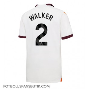 Manchester City Kyle Walker #2 Replika Bortatröja 2023-24 Kortärmad